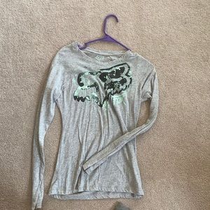 Fox long sleeve shirt